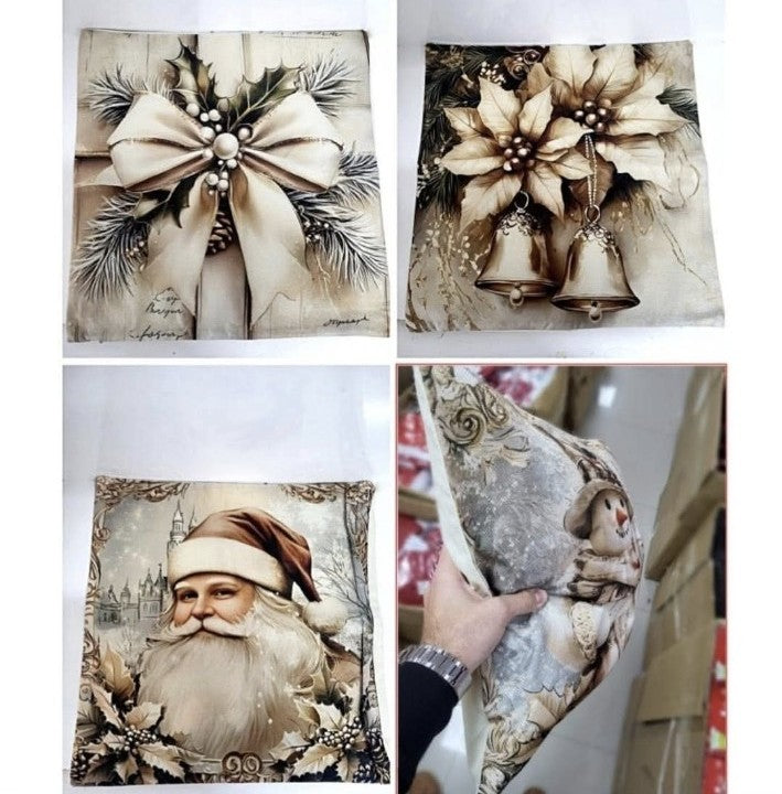 PRAZNIČNI JASTUK 43×43 CM – UDOBNOST I ČAROLIJA U JEDNOM! ✨🎁