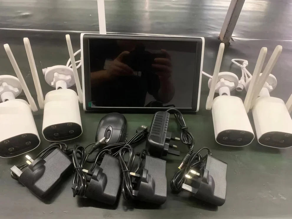 10.1" NVR Sistem za Nadgledanje s 4 Kamere