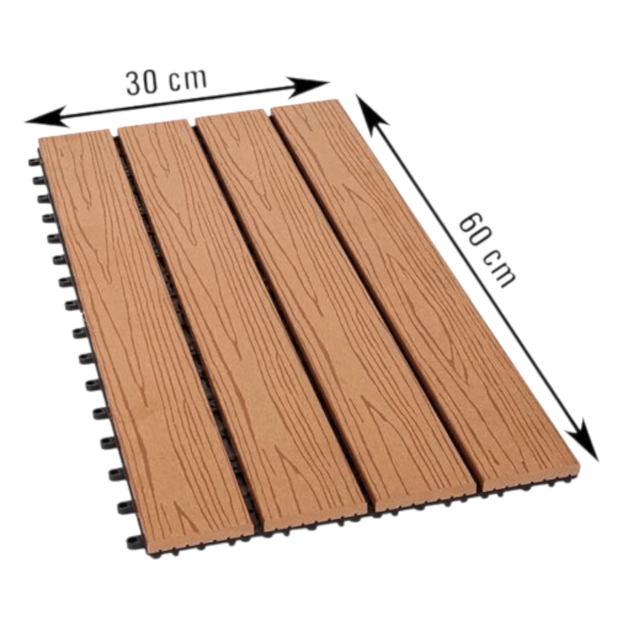 Set od 11 WPC podnih ploča (60x30 cm) za modernu i izdržljivu podnu oblagu