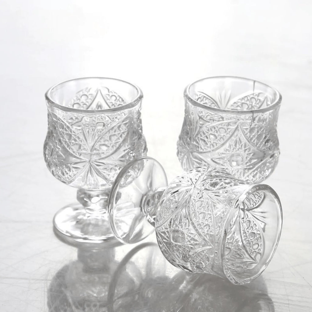 Elegant 12-dijelni Vintage set čaša za svečanu atmosferu