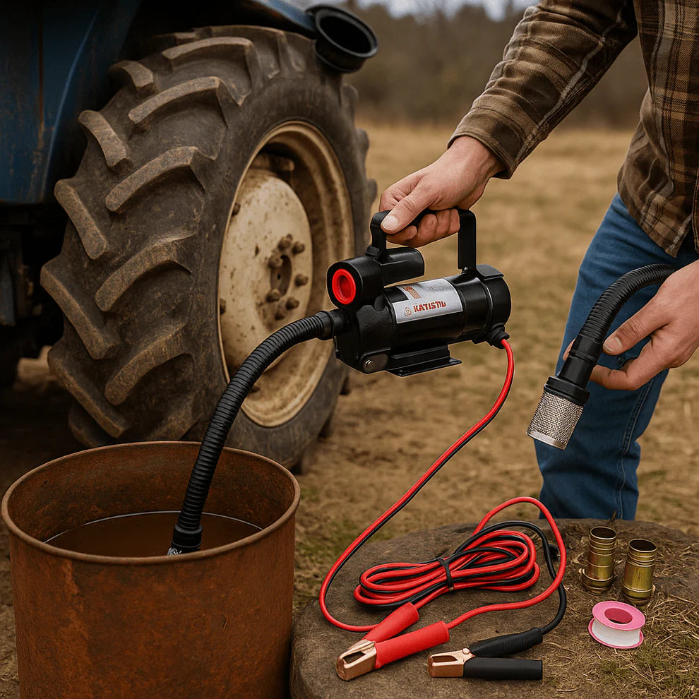 12V Pumpa za Pretakanje Ulja i Goriva