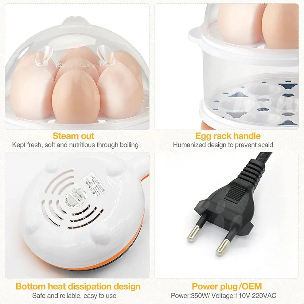 2u1 Aparat za Kuhanje Jaja i Dinstanje