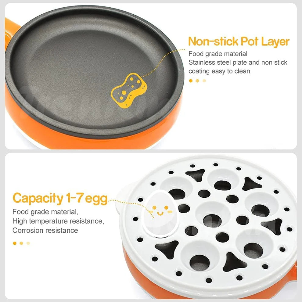 2u1 Aparat za Kuhanje Jaja i Dinstanje