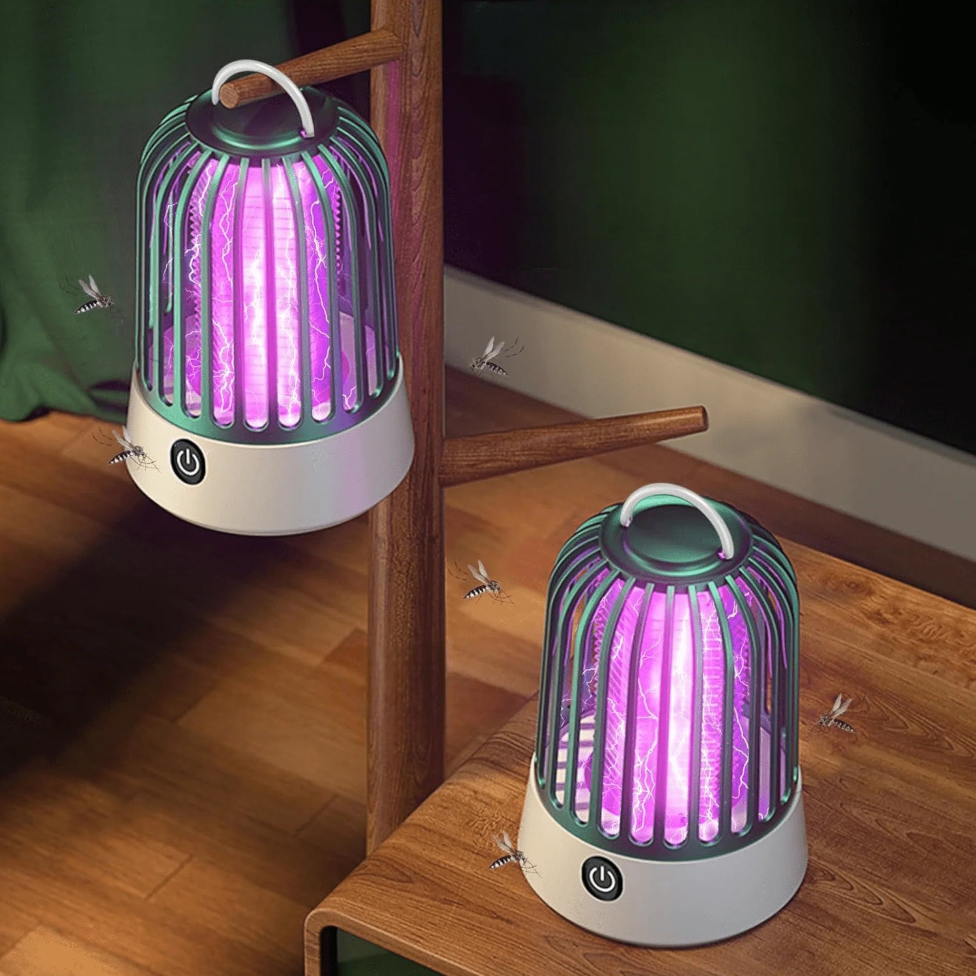 🦟 2u1 Lampa Protiv Komaraca – Mir, Svjetlost i Zaštita u Jednom