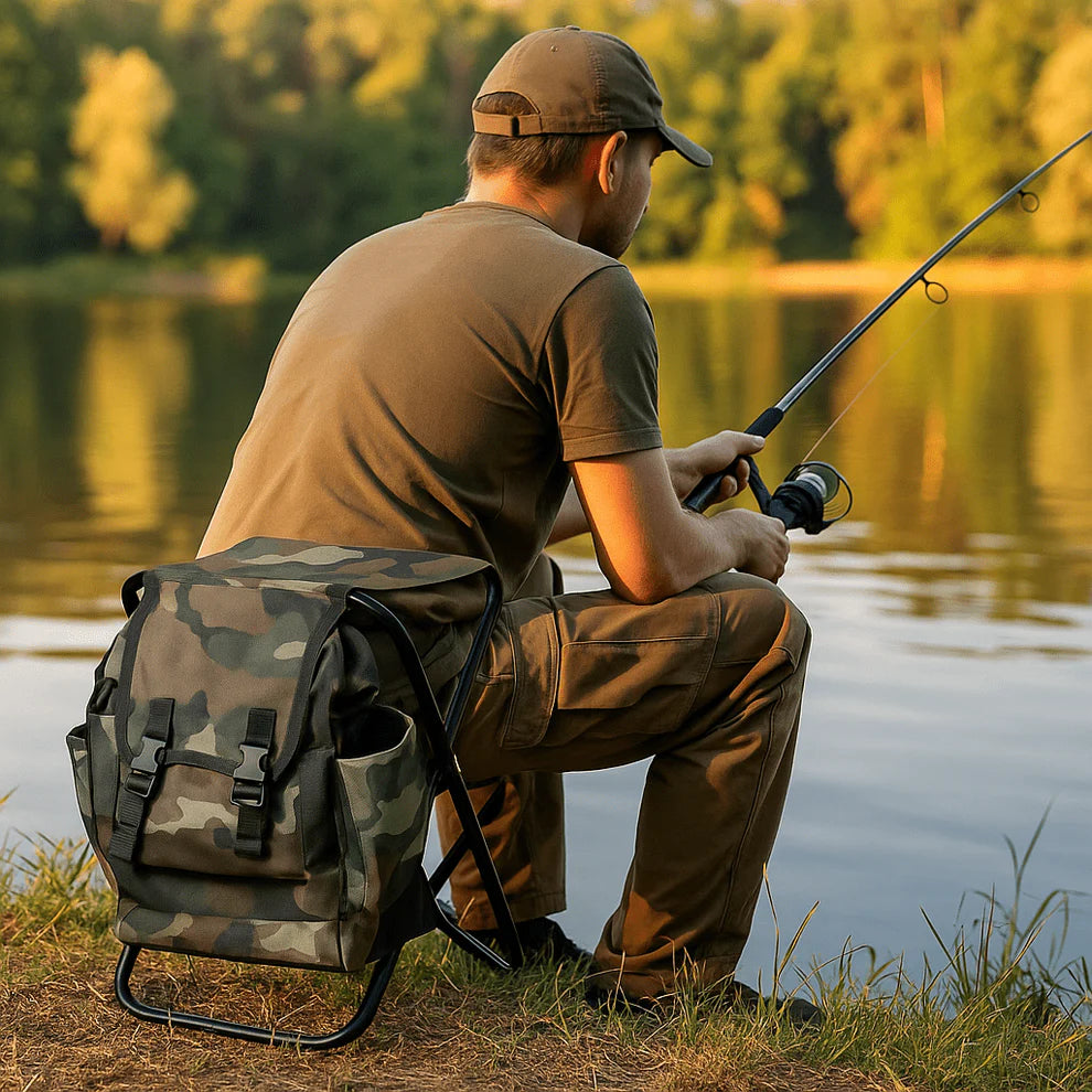 2u1 sklopiva stolica za ribolov