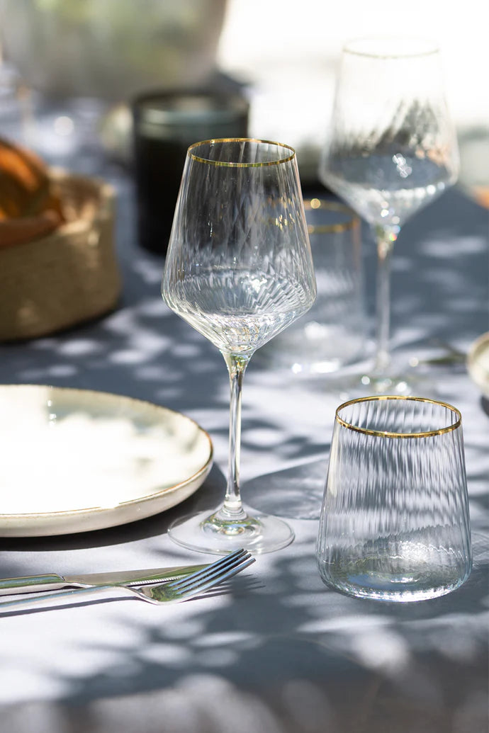 PREMIUM GOLD SET ČAŠA ZA VINO 4/1 – 435 ml