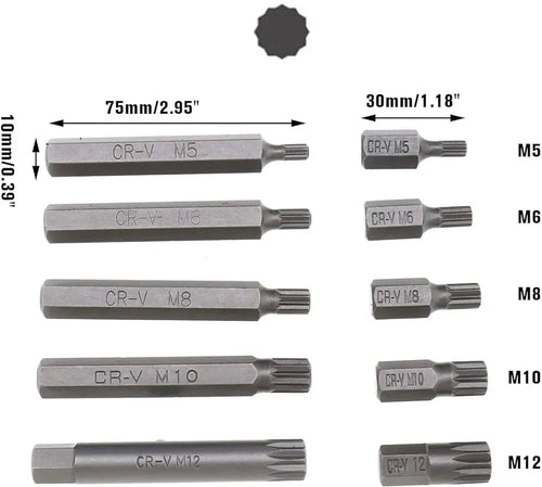 40-dijelni set Torx i imbus ključeva