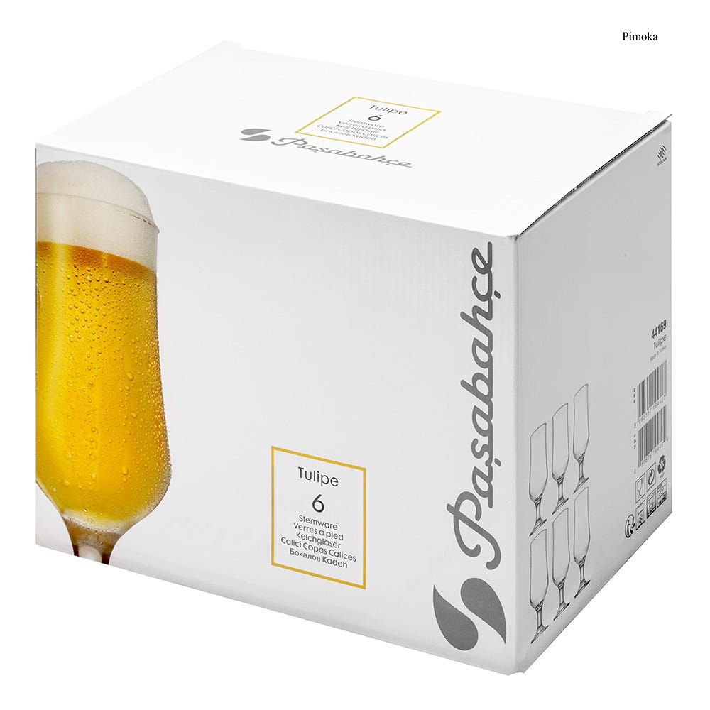 ČAŠE ZA PIVO TULIPE 385 ml – SET 6/1