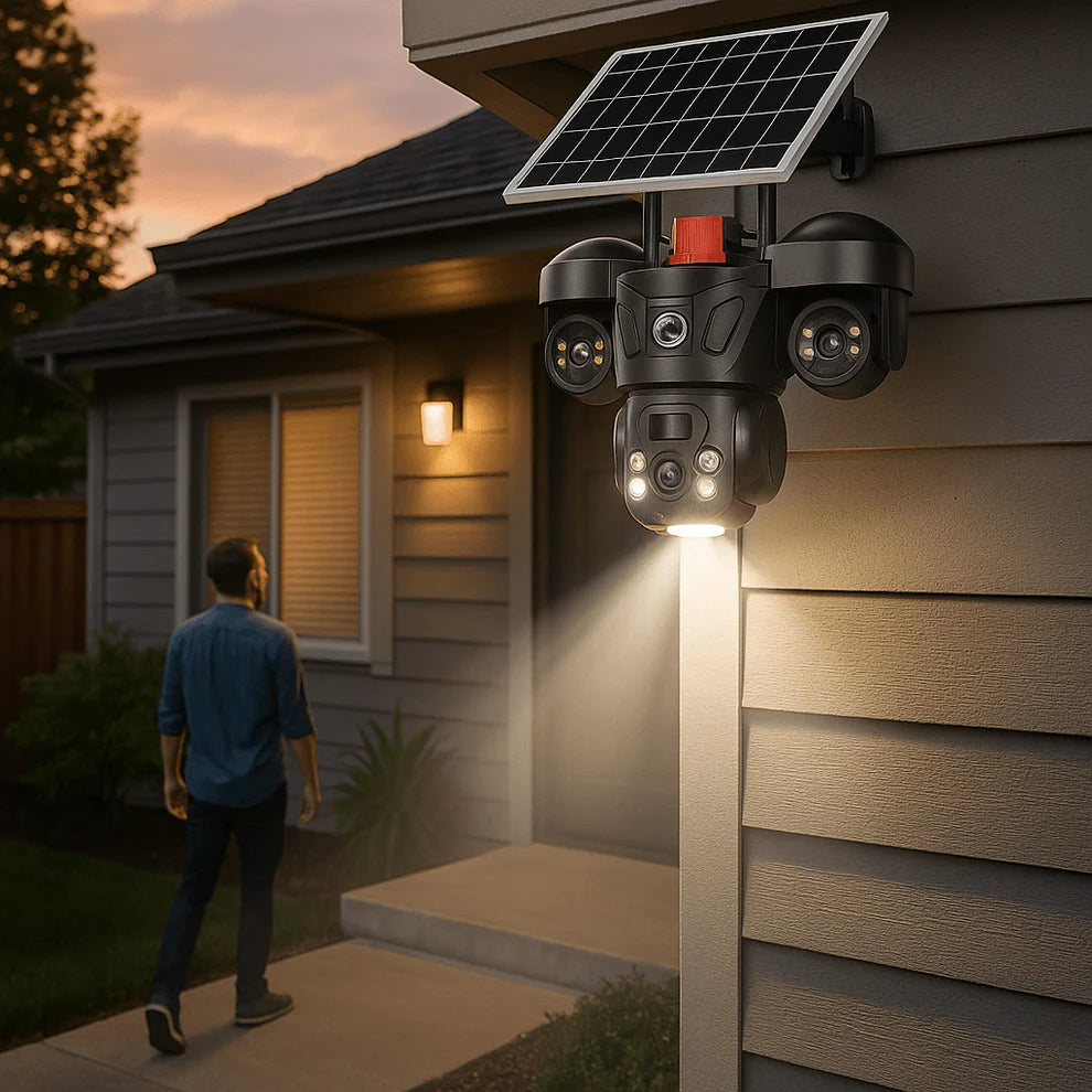 ☀️ 4G Solarna Pametna Sigurnosna Kamera – Najnaprednija zaštita za vaš dom i poslovni prostor!