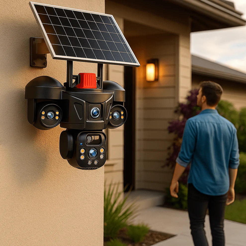 ☀️ 4G Solarna Pametna Sigurnosna Kamera – Najnaprednija zaštita za vaš dom i poslovni prostor!