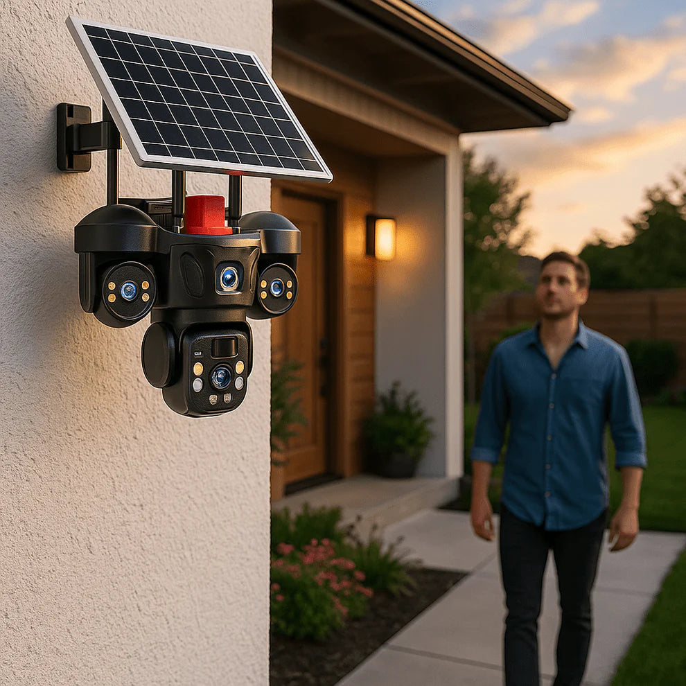 ☀️ 4G Solarna Pametna Sigurnosna Kamera – Najnaprednija zaštita za vaš dom i poslovni prostor!
