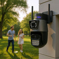 4K 8MP dvostruka WiFi kamera