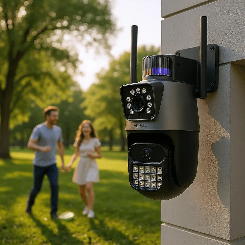 4K 8MP dvostruka WiFi kamera