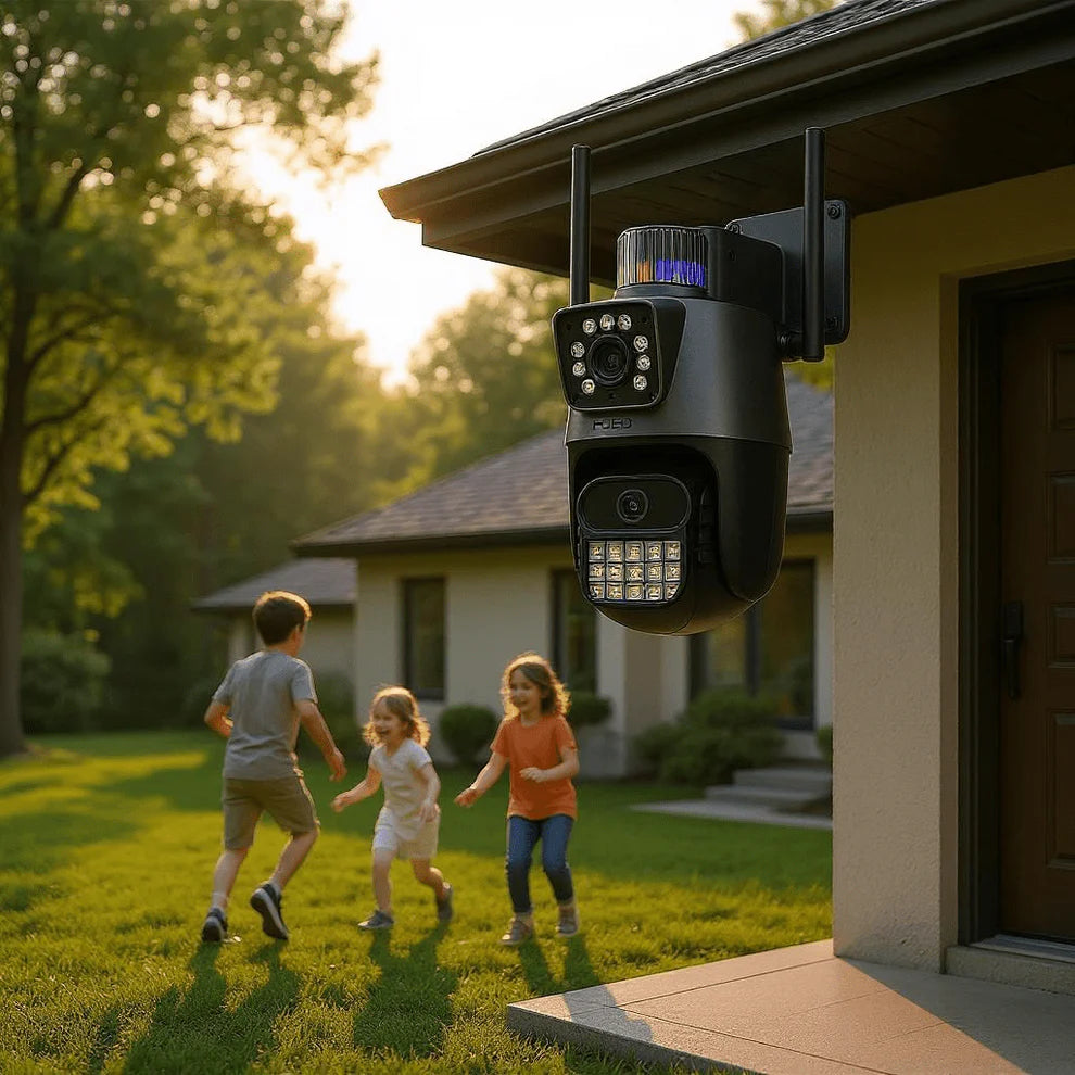 4K 8MP dvostruka WiFi kamera