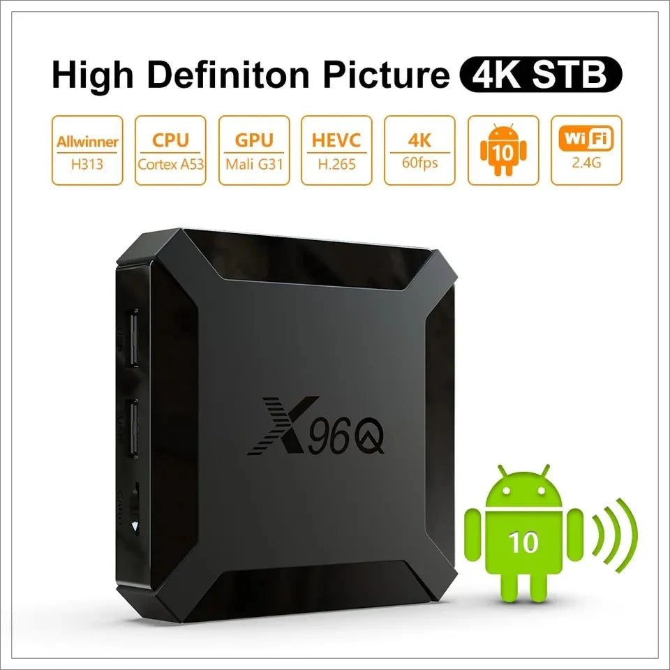 4K Android Smart TV Box