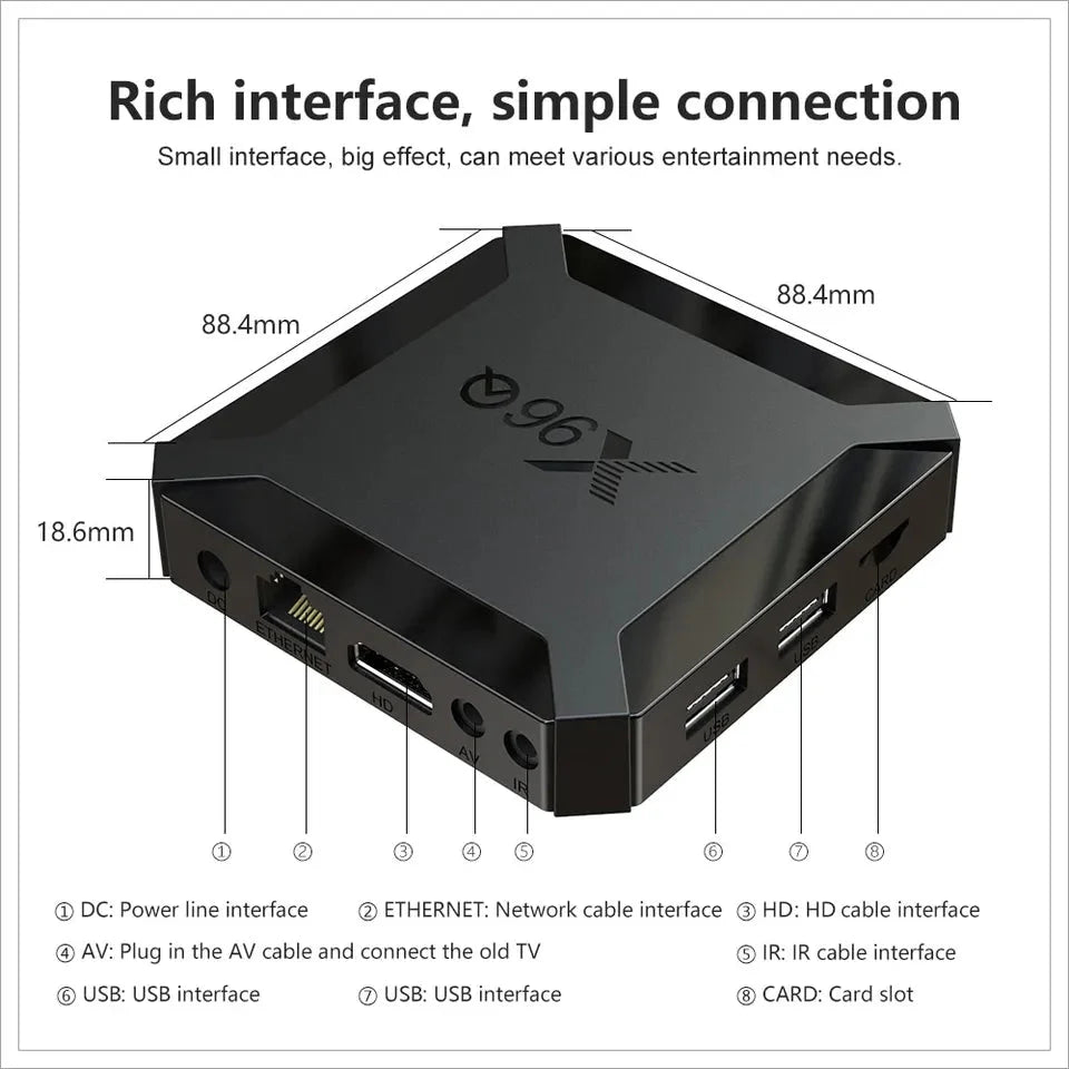 4K Android Smart TV Box