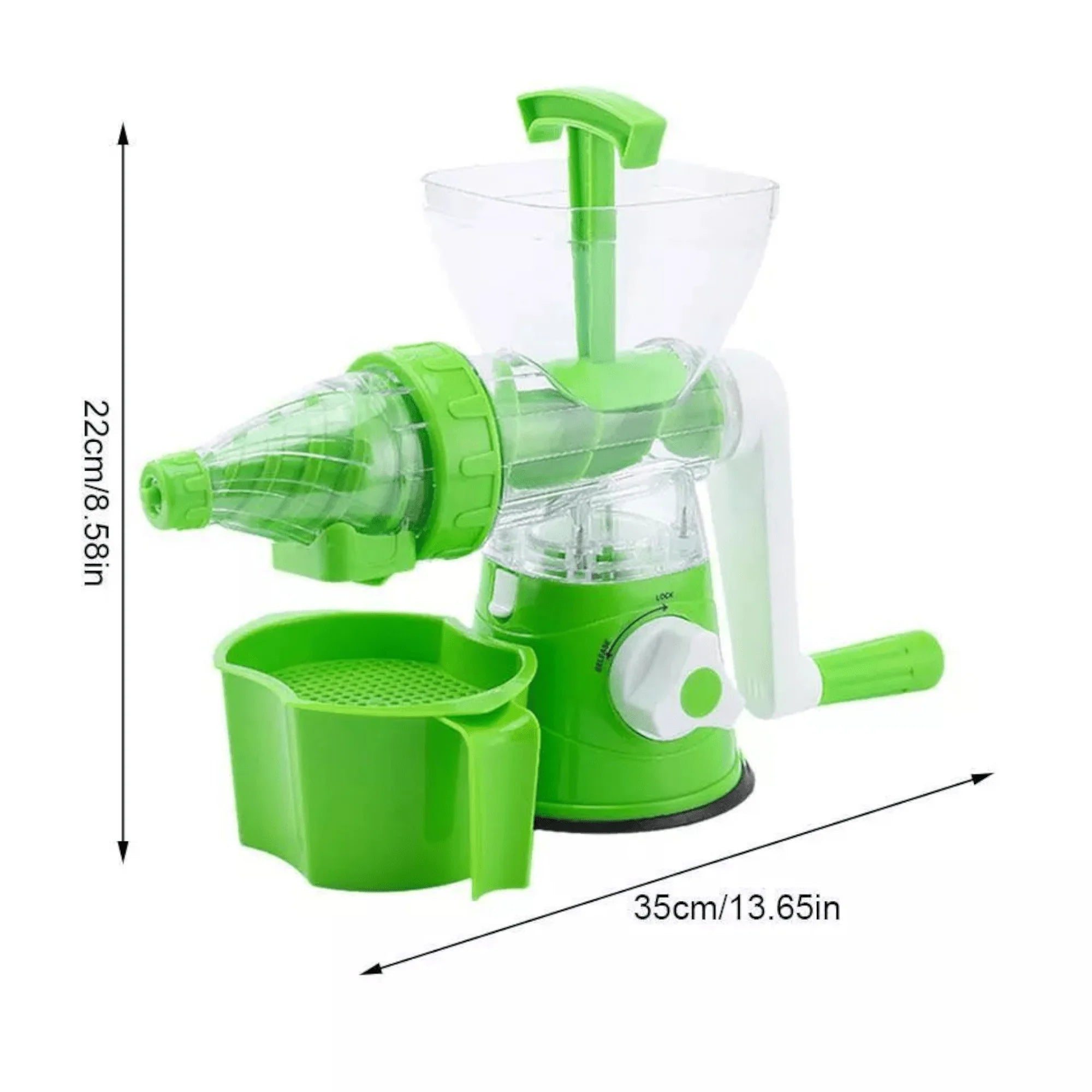 4u1 Sjecko i Ručni Sokovnik "OBO King" - Višenamjenski uređaj za svježe napitke i pripremu hrane