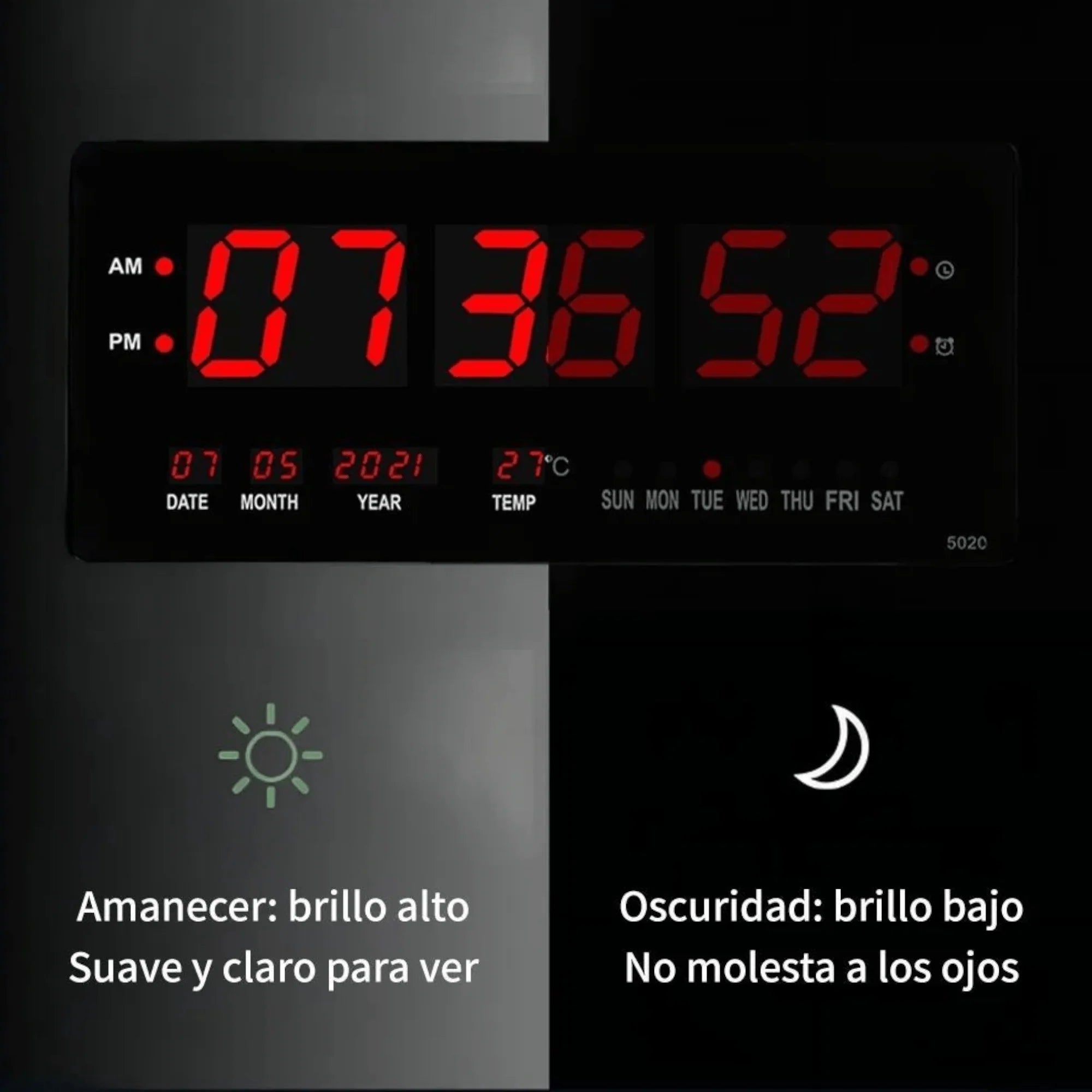 ⏰ LED Digitalni Sat JH-4622 – Spoj Elegancije i Tehnologije