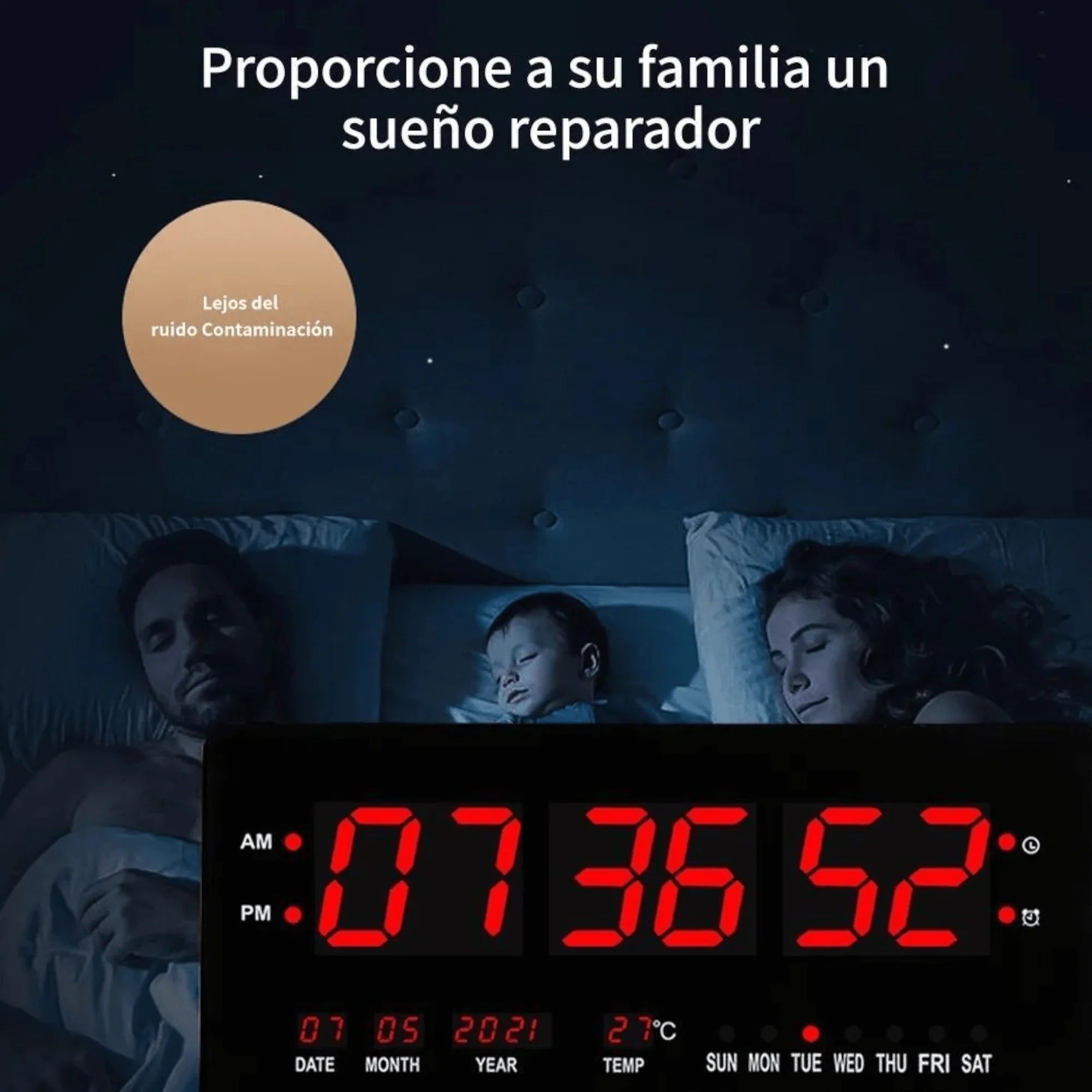 ⏰ LED Digitalni Sat JH-4622 – Spoj Elegancije i Tehnologije