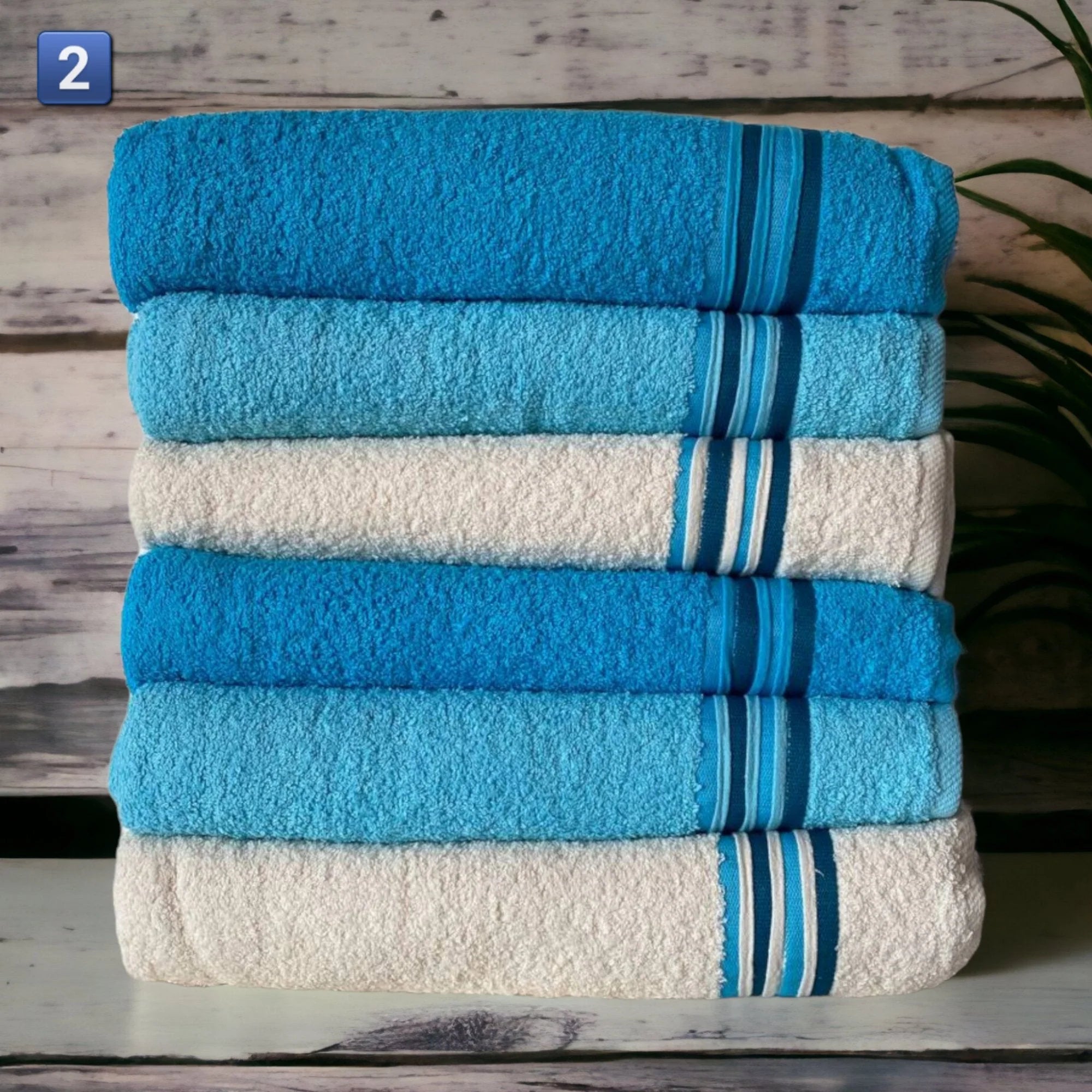 Set od 6 luksuznih turskih peškira