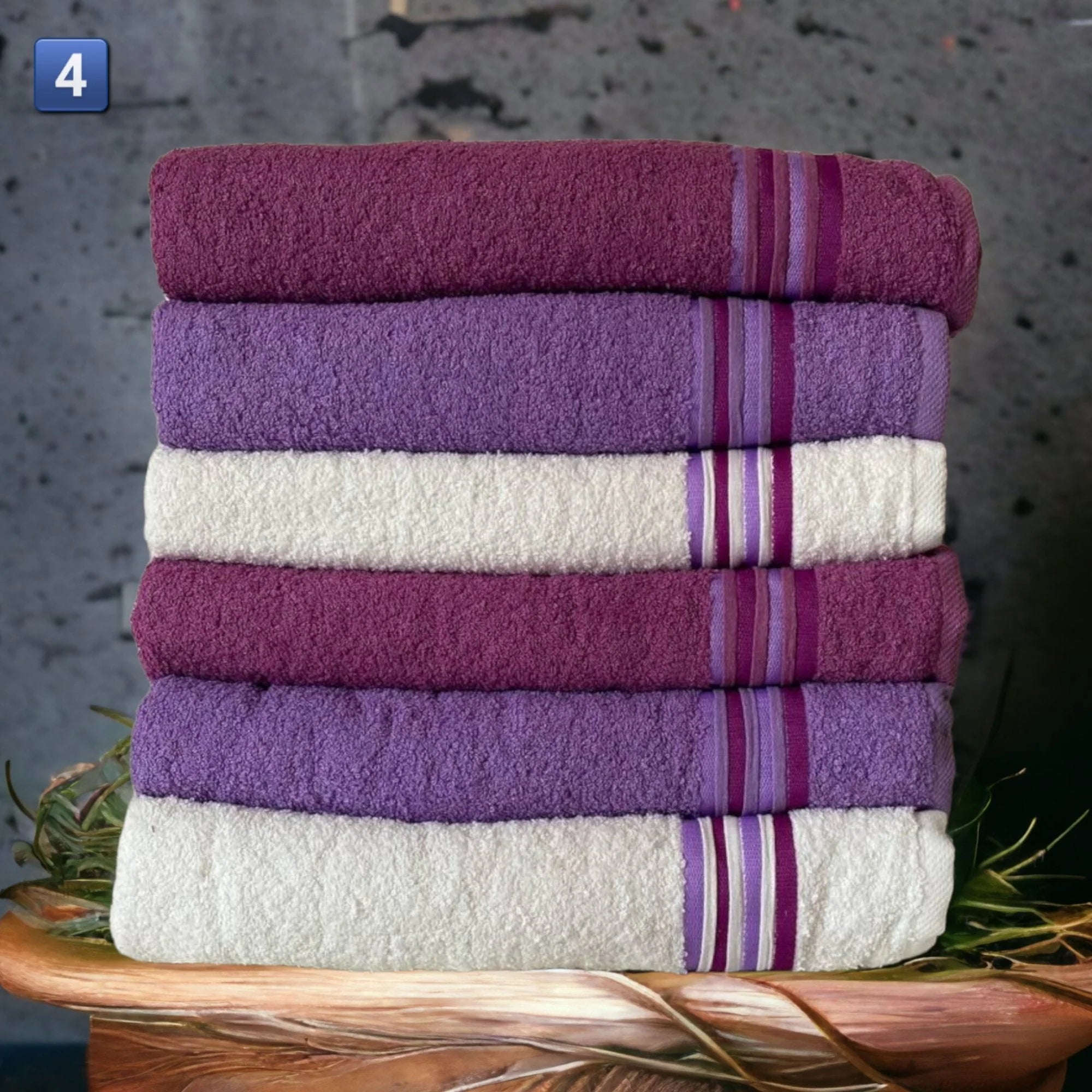 Set od 6 luksuznih turskih peškira