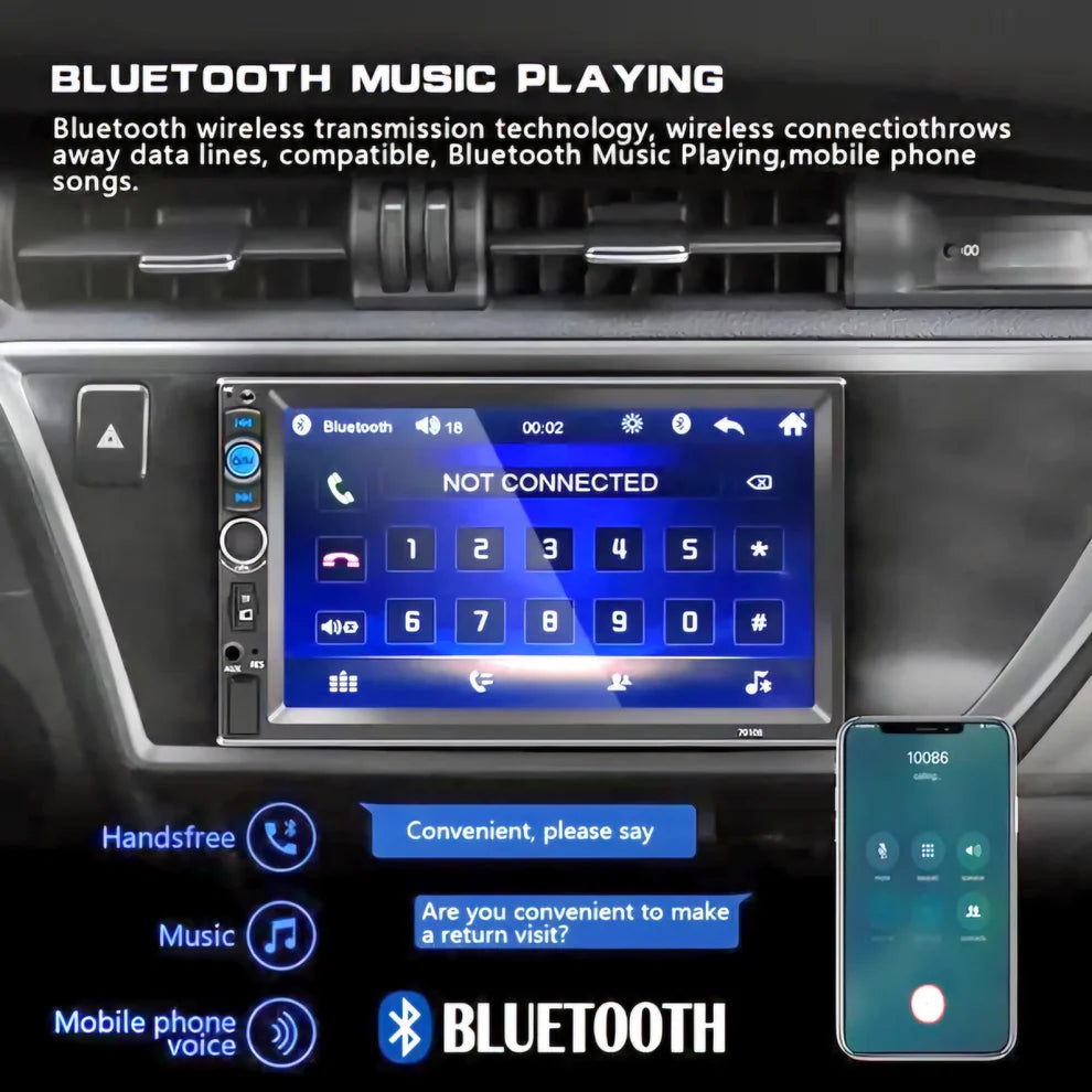7-Inčni Auto Multimedija Player na Touch