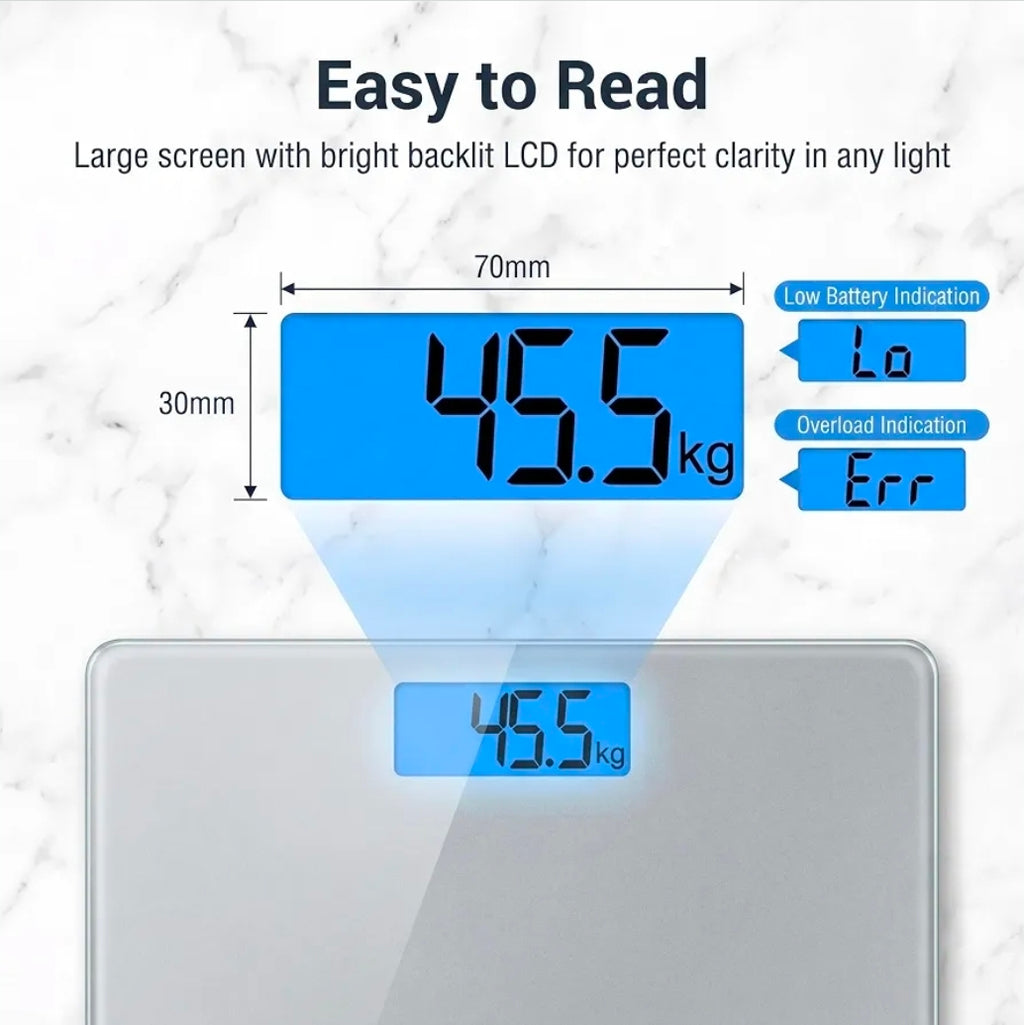 HFITNESS DIGITALNA VAGA – PRECIZNO MJERENJE DO 180 KG!