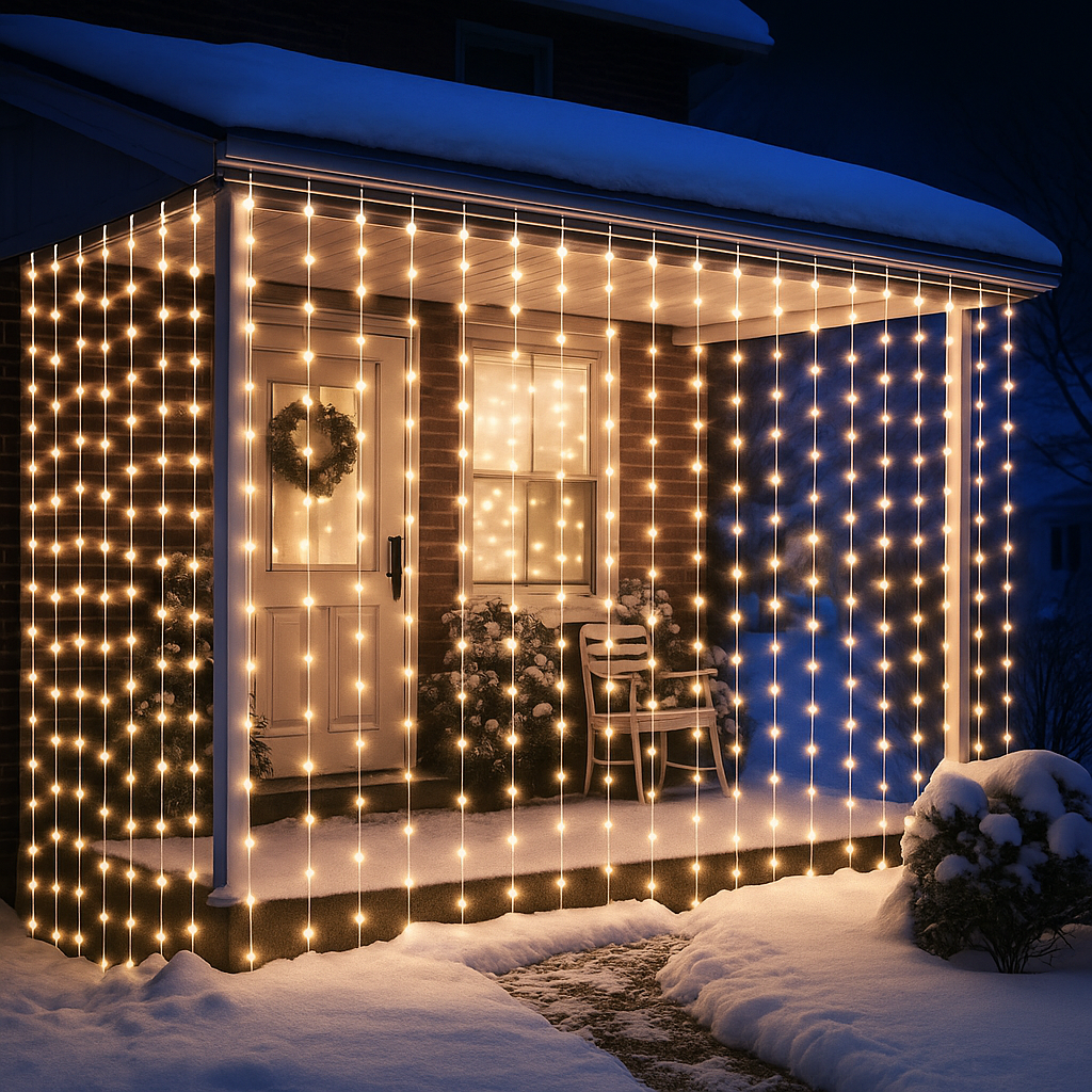 LED svjetleće zavjese