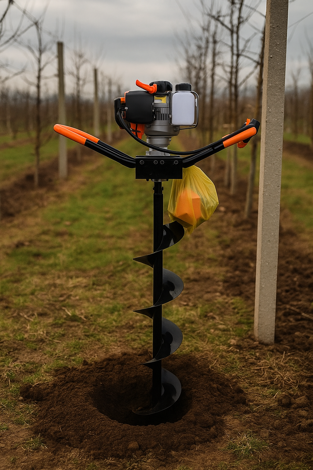 MOTORNI BUŠAČ RUPA + GRATIS 3 SVRDLA (10, 15 i 20 cm)