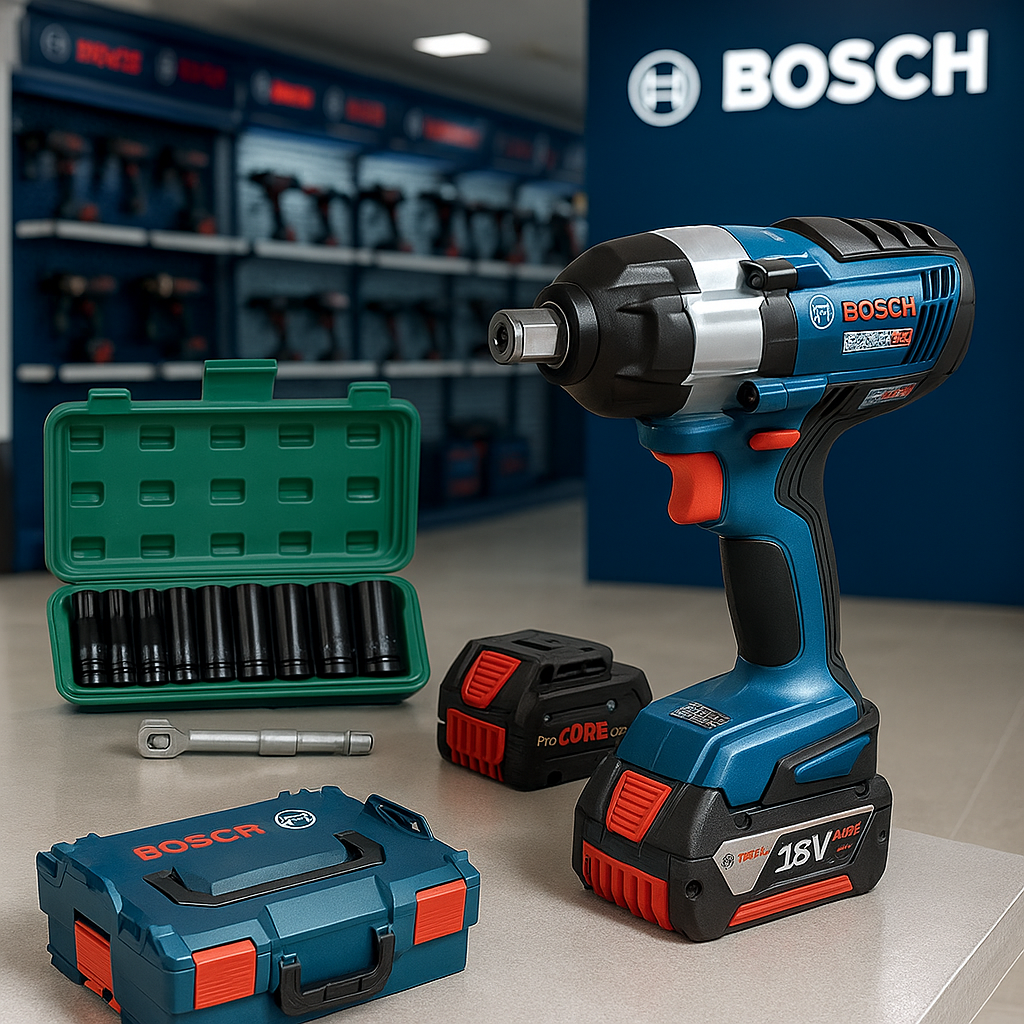 AKU Udarni Odvijač BOSCH + Set Kovanih Gedora – SNAGA KOJA NE PRAŠTA!