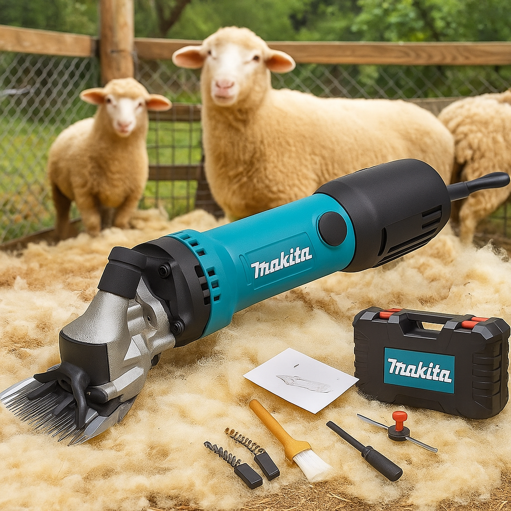 MAKITA Mašina za Šišanje Ovaca 2800W – Brutalna snaga, precizno šišanje!