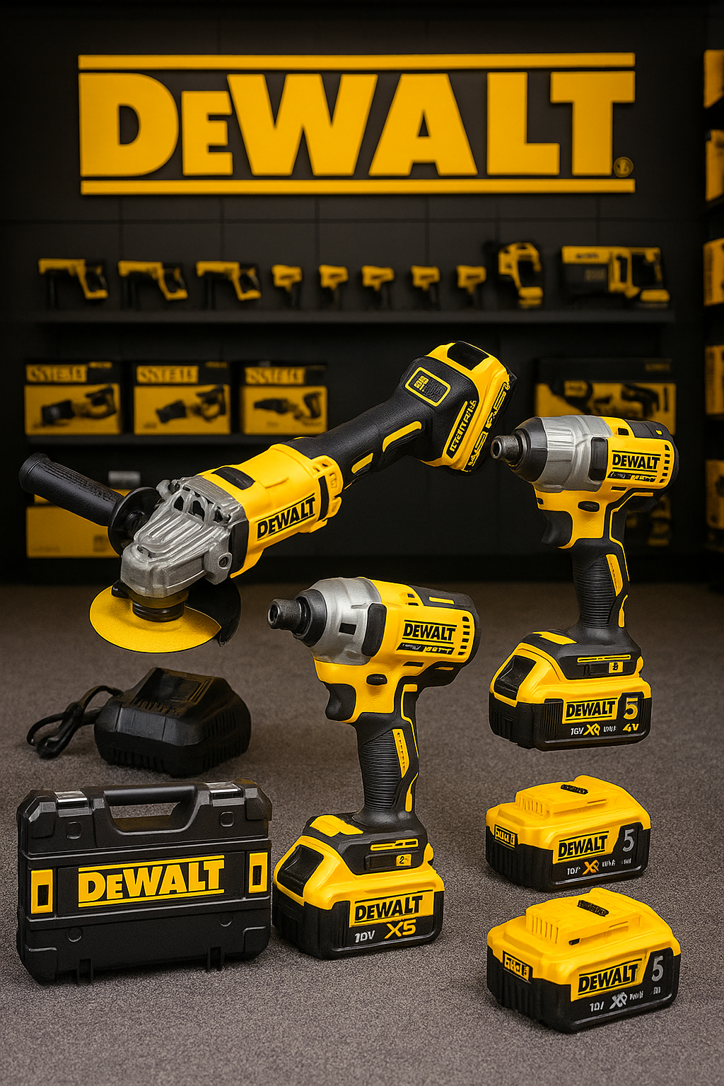 AKU Set Alata 3u1 DeWalt (128V, 6Ah)
