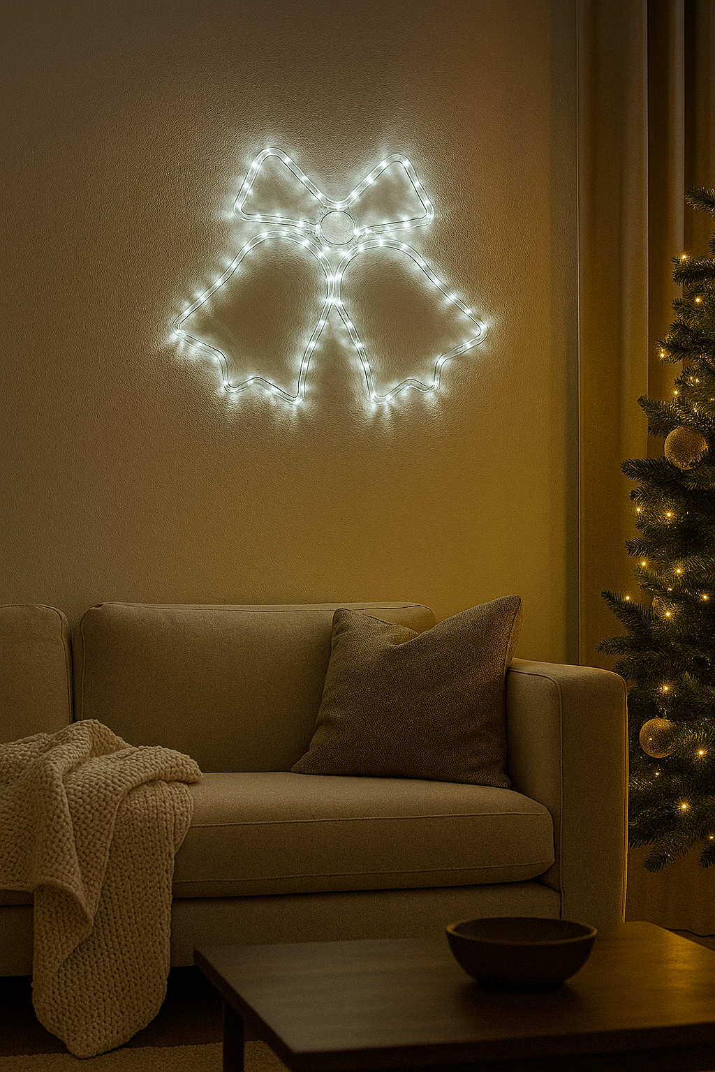 LED SVIJETLEĆA ZVONA 50 CM – POGODAK ZA PRAZNIČNI UGOĐAJ! 💡🔔