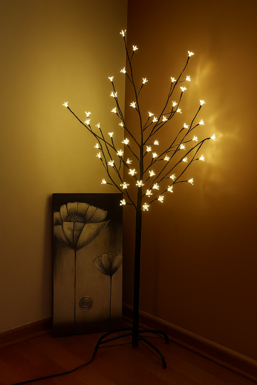 SVIJETLEĆE LED DRVCE 150 CM – ELEGANCIJA KOJA SJA! 🎄💡