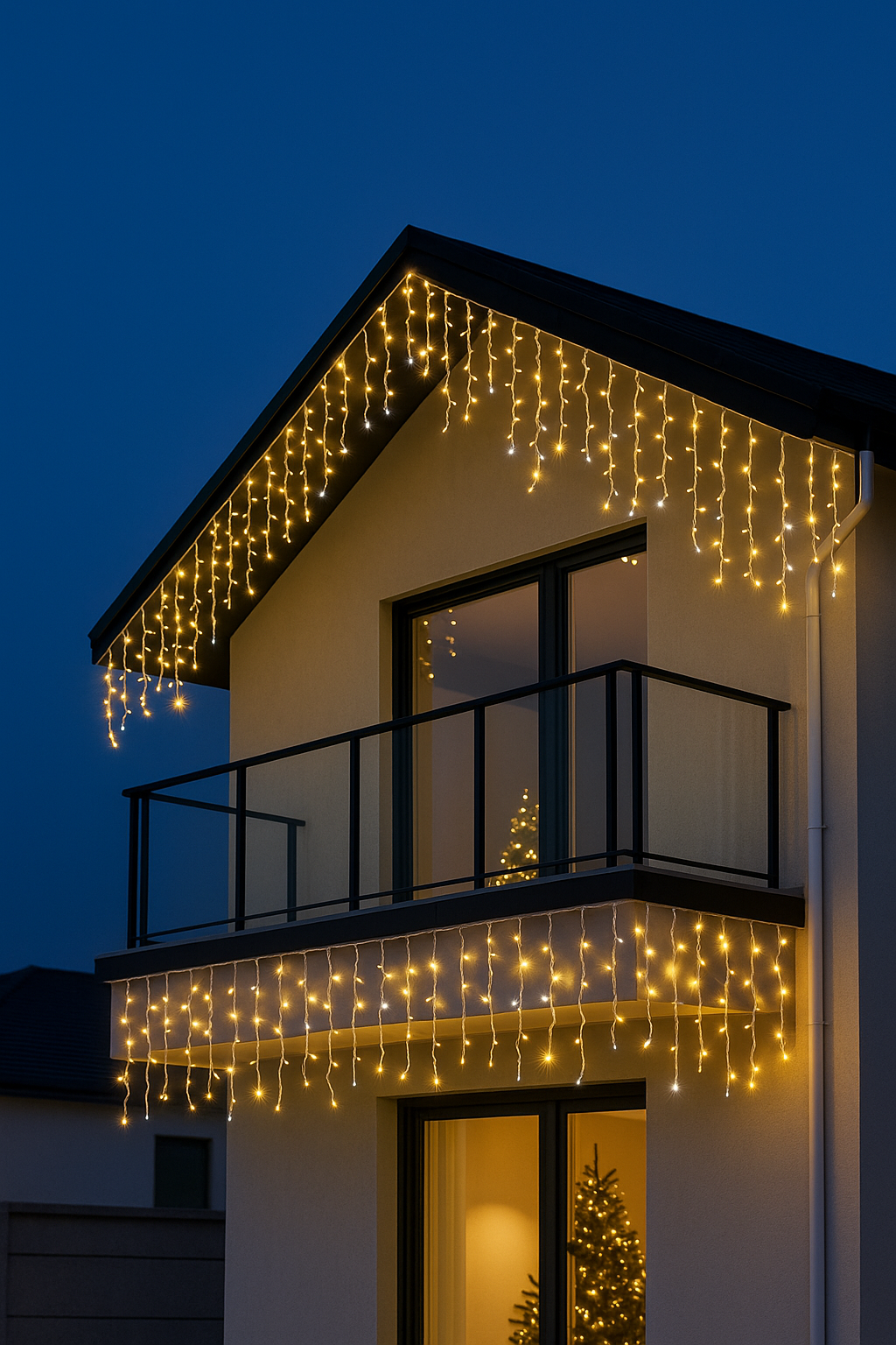 LED DVOBOJNE LEDENICE 10M – SAVRŠEN SPOJ TOPLINE I ZIMSKOG SJAJA! 💡❄️