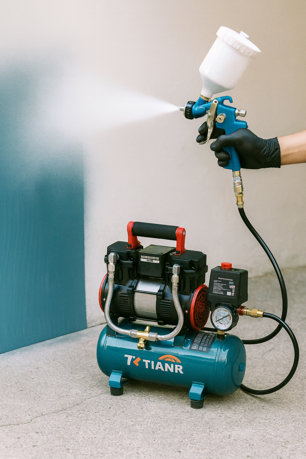 MALI KOMPRESOR 9L – 1280W – 7 BARA