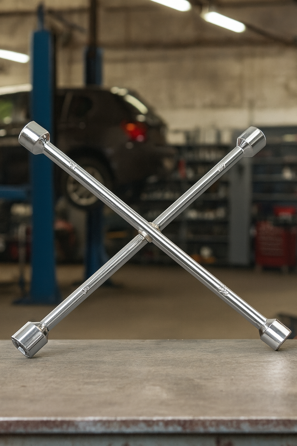 KRIŽNI KLJUČ ZA GUME “KRST” – PROFESIONALNI ČELIK! 💥🔧