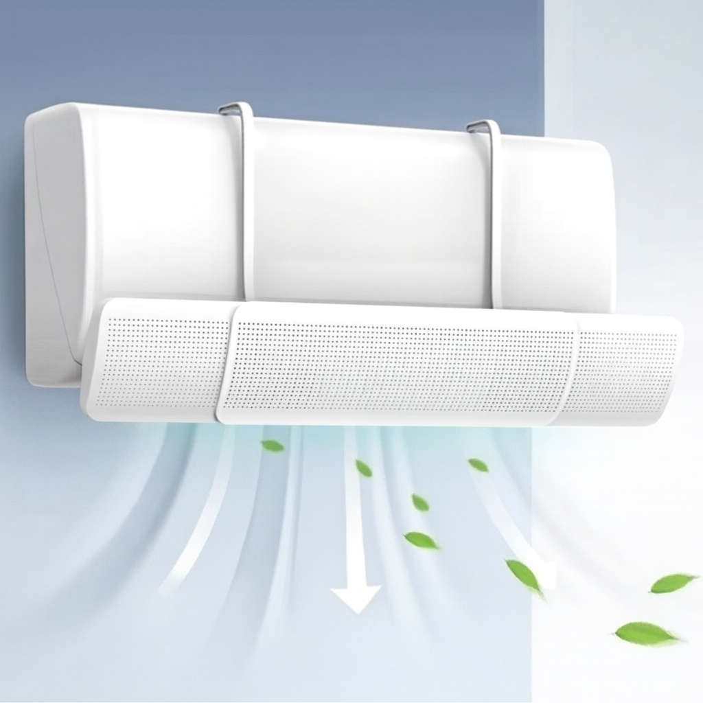 USMJERIVAČ ZRAKA ZA KLIMU – MODERNI ZIDNI BEZ BUŠENJA! 🔥❄️