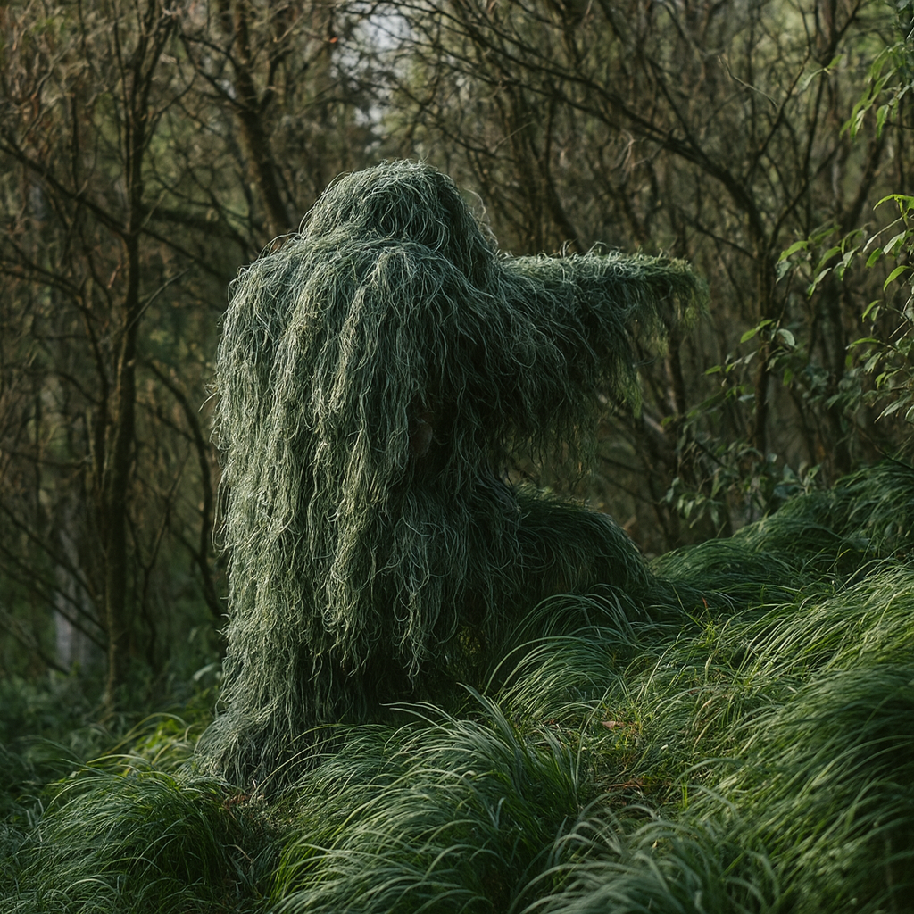 3D GHILLIE MASKIRNO ODJELO – MAKSIMALNA NEVIDLJIVOST U PRIRODI! 🔥🥷