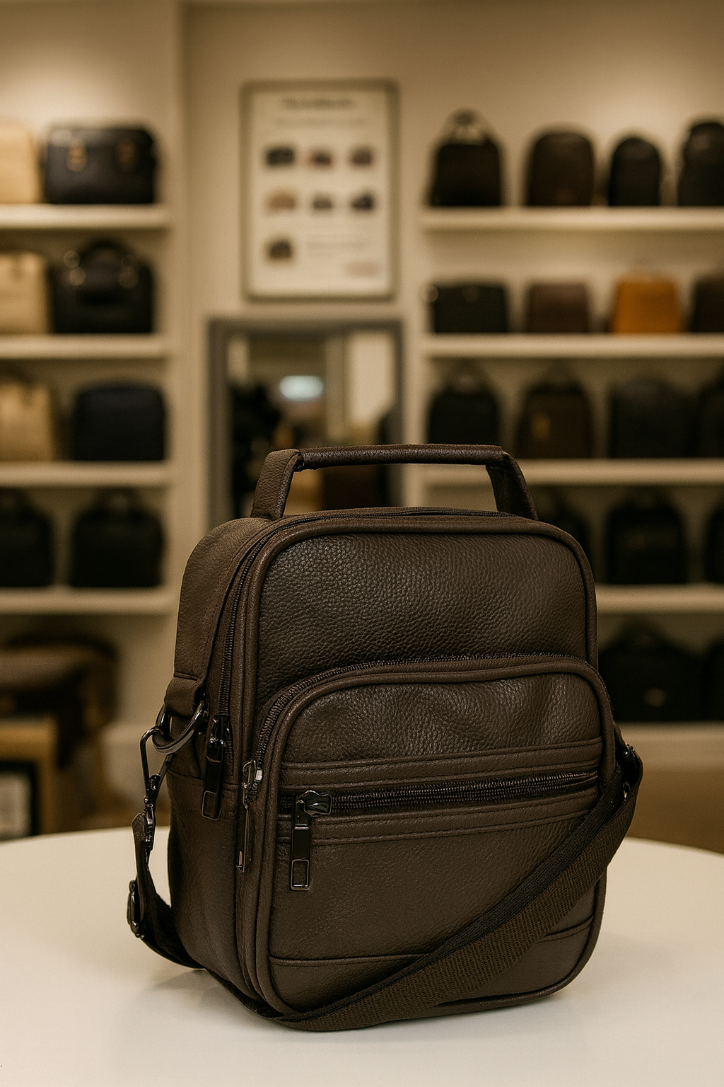 MUŠKA KOŽNA TORBICA – ELEGANCIJA, PRAKTIČNOST I MODERAN STIL! 🔥👜