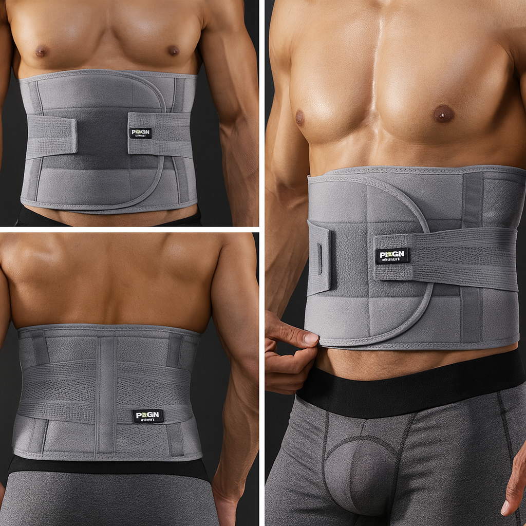 MAGNETNI POJAS ZA LEĐA + POJAS ZA MRŠANJE 2u1! 🔥 DVOSTRUKA SNAGA – PODRŠKA ZA LEĐA + TOPLJENJE MASNOĆE! 💥💪