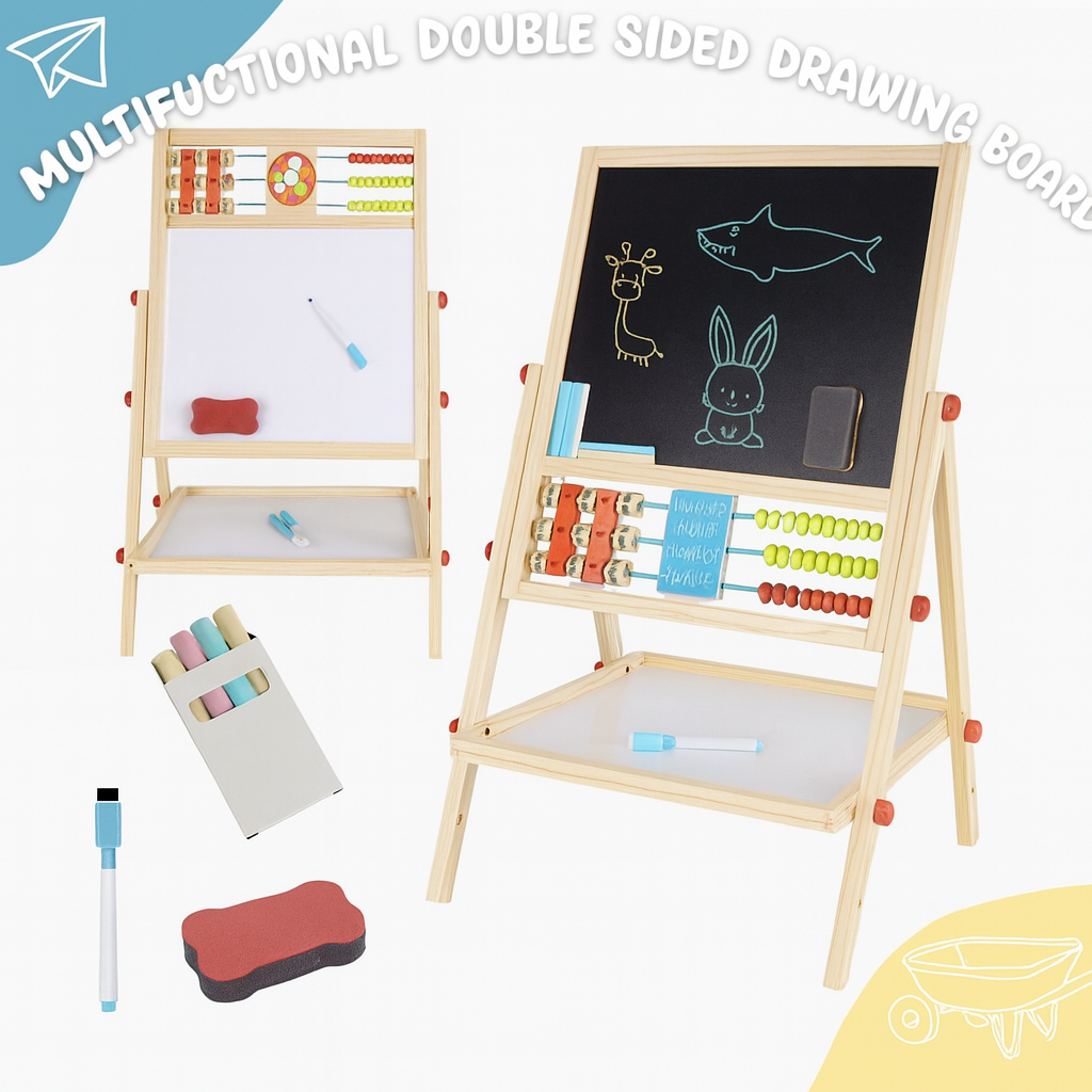 Dječija Drvena Tabla – DVOSTRANA