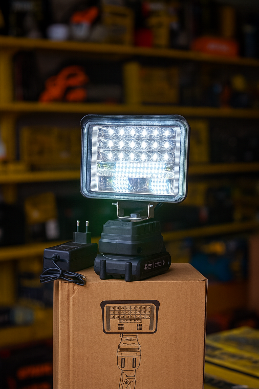 AKU LED LAMPA – PROFESIONALNA AKUMULATORSKA SVJETILJKA