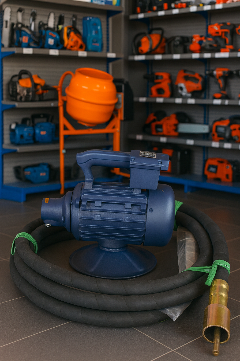 PROFESIONALNI VIBRATOR ZA BETON 2.2KW + IGRA 4M 🔥 MOĆ, IZDRŽLJIVOST I BRZINA KOJU NA TERENU TREBAŠ!