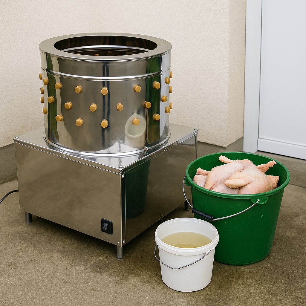 MAŠINA ZA PERUTANJE PILIĆA 1500W – 96% EFIKASNOST