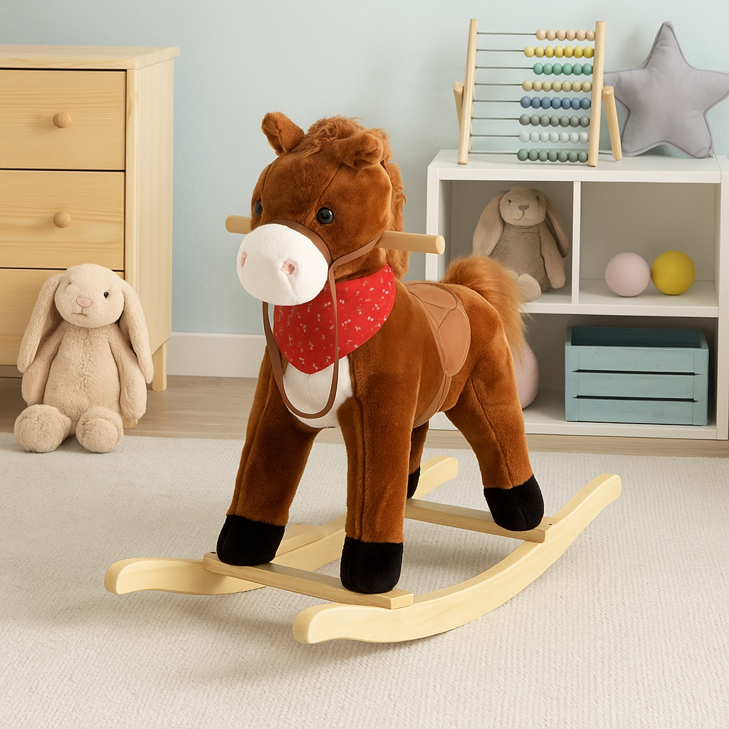 KOCKALICA KONJIĆ – Interaktivna Igračka koja Pjeva, Miče Rep i Usta!