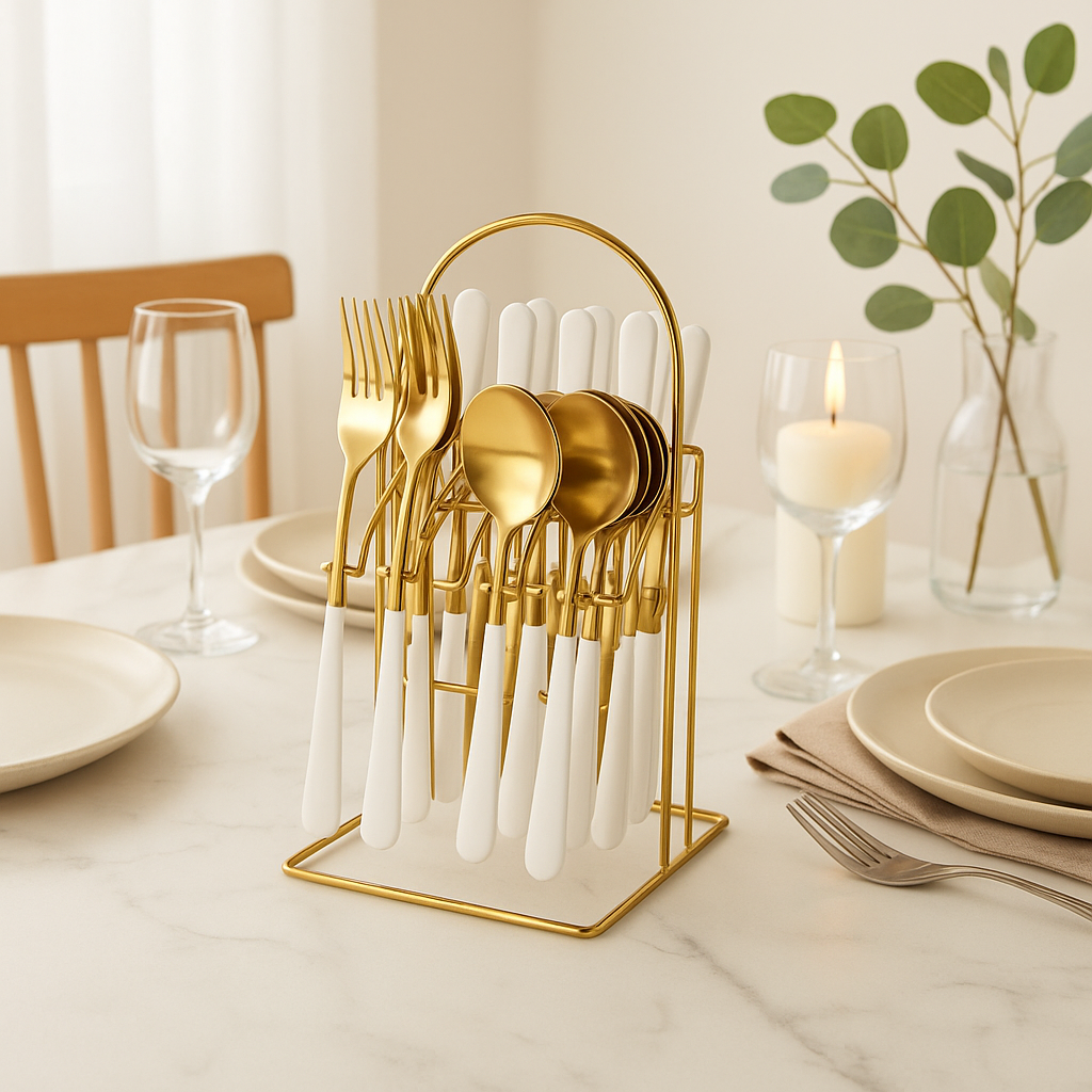 MODERNI EŠCAJG SA STALKOM – SET ZA 6 OSOBA