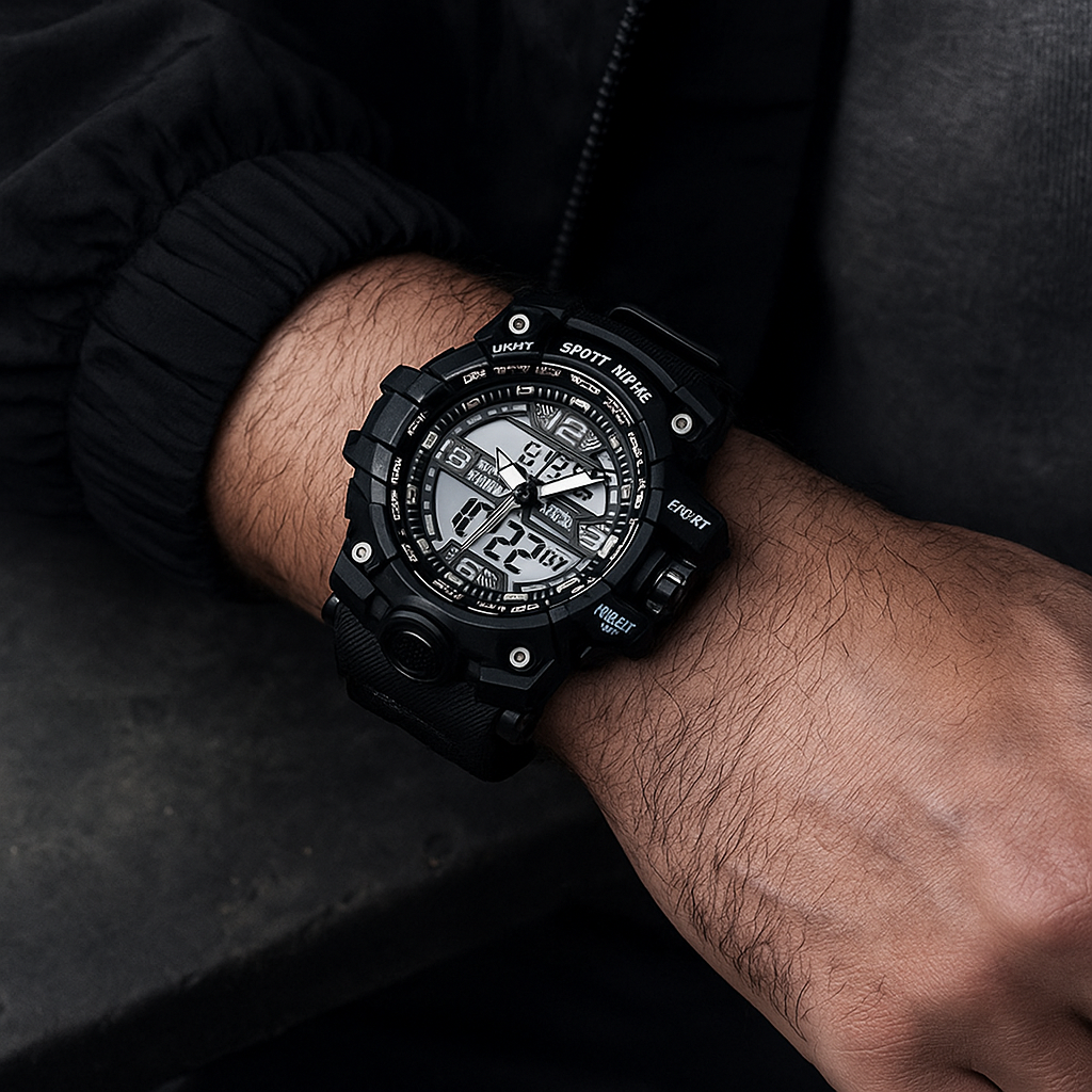 TAKTIČKI / DIGITALNI RUČNI SAT – IZDRŽLJIVOST I FUNKCIONALNOST U JEDNOM!