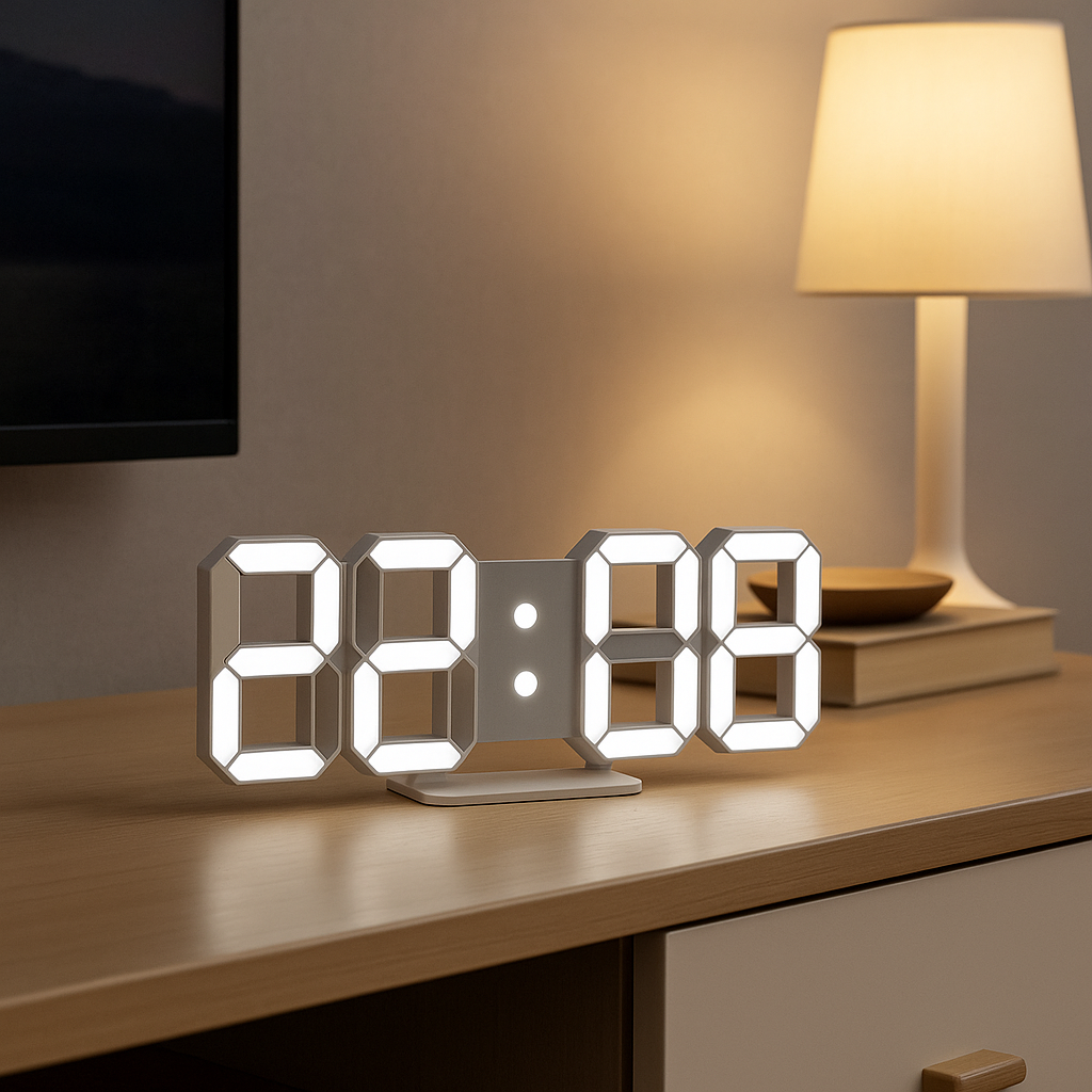 LED Stoni Sat – Moderan Dizajn i Jasna Vidljivost!