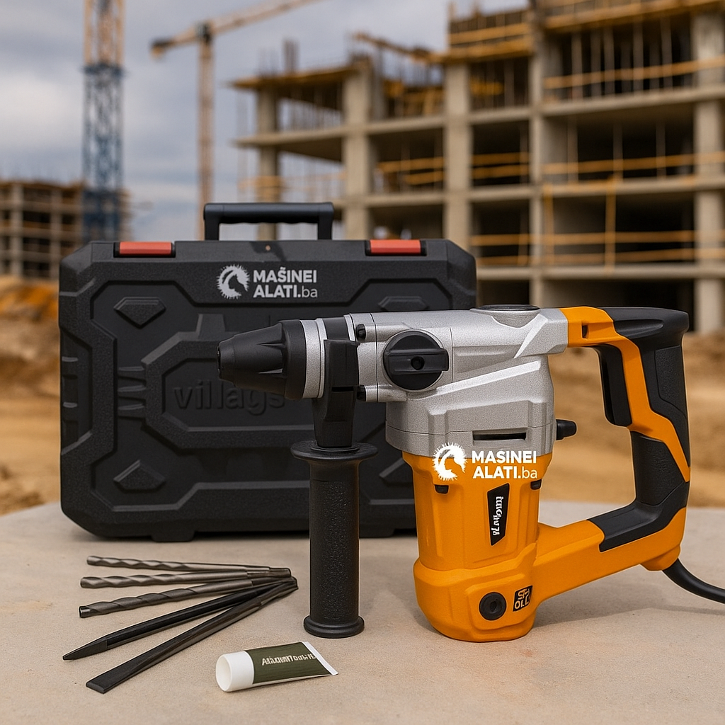 VILLAGER ELEKTRIČNA UDARNA ČEKIĆ BUŠILICA VLN 0805 – 800W